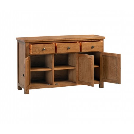 PPS Oak : Tủ Bếp Gỗ Sồi 3 Cánh + 3 Ngăn Kéo